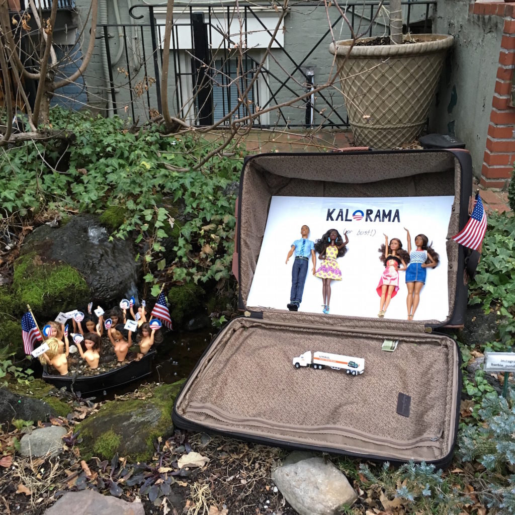 Barbie Pond welcomes the Obamas