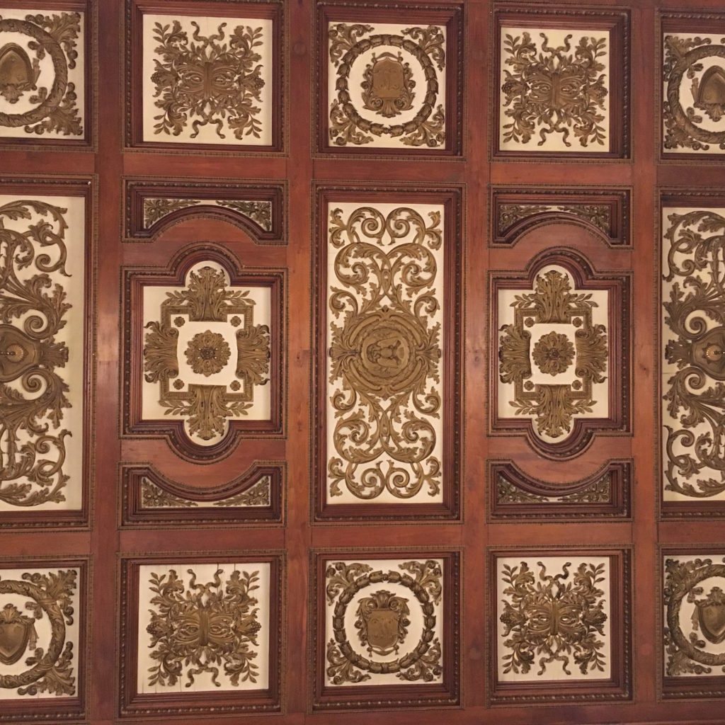 Anderson House - Ceiling in the Ballroom