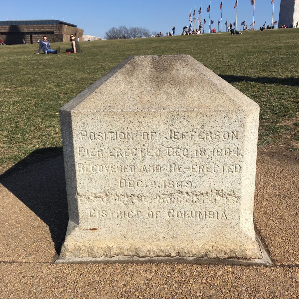 Jefferson Pier - inscription