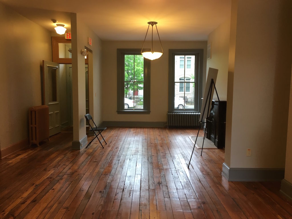 Front room at the Carter G. Woodson Home