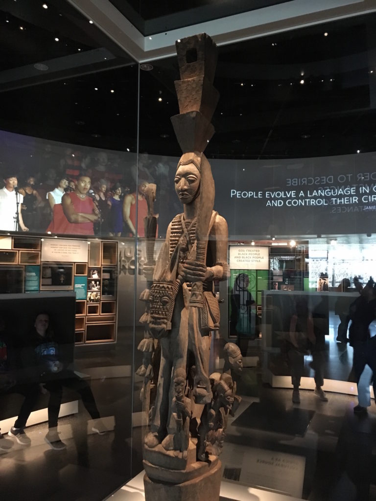 Museum of African American History and Culture - sculpture by Olowe of Ise