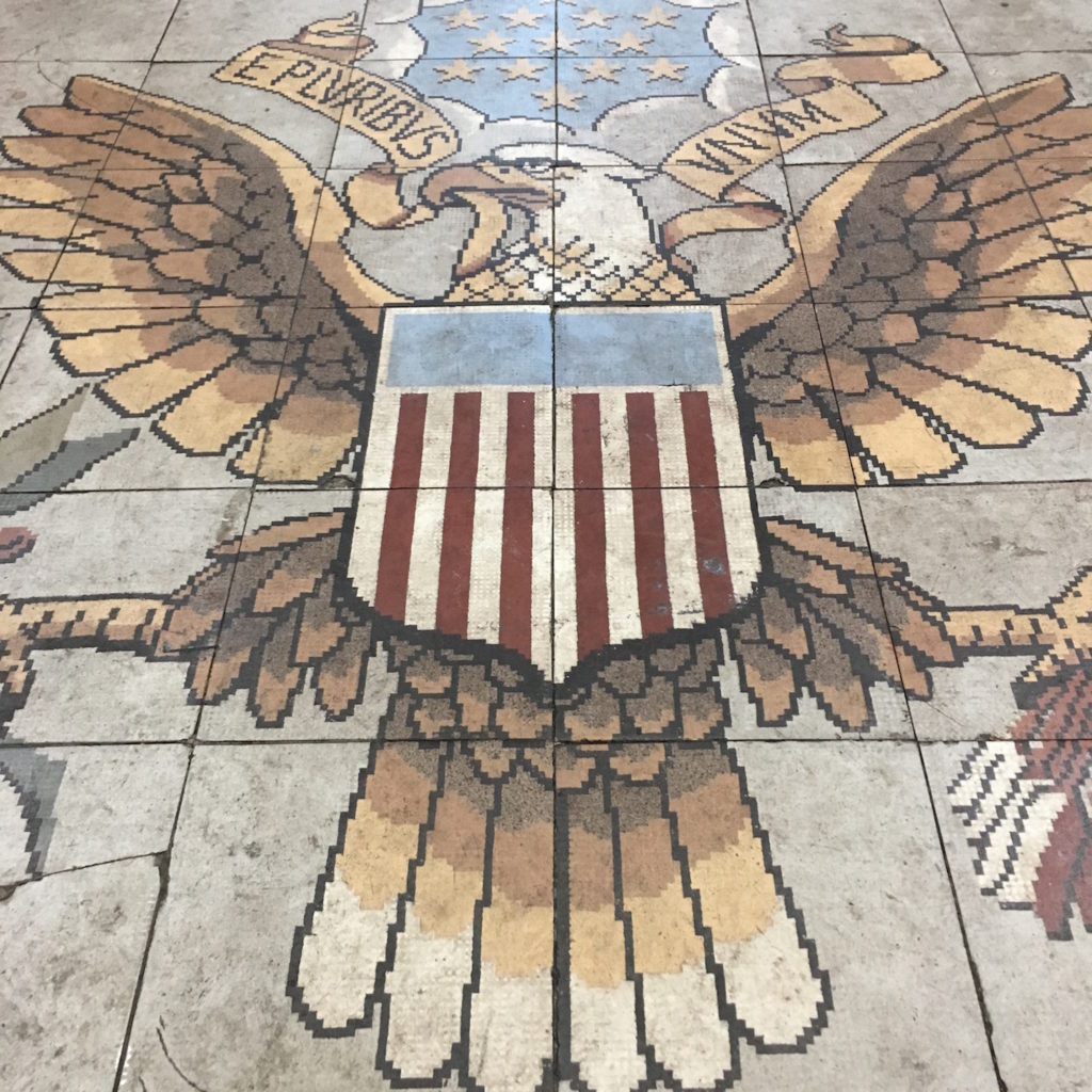 National Building Museum - Presidential seal on floor