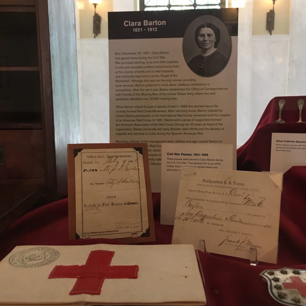 American Red Cross Headquarters - Civil War Red Cross passes