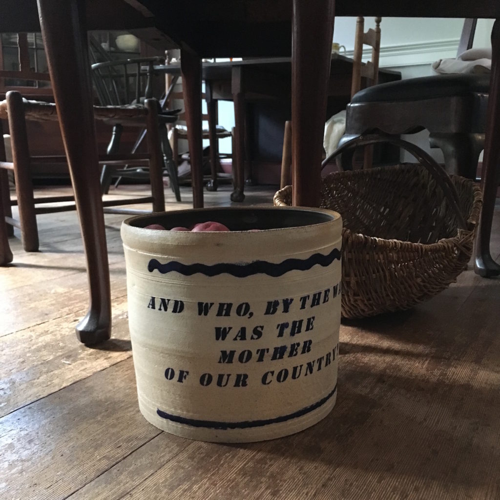 Centennial of the Everyday - Mother of our Country stoneware vessel