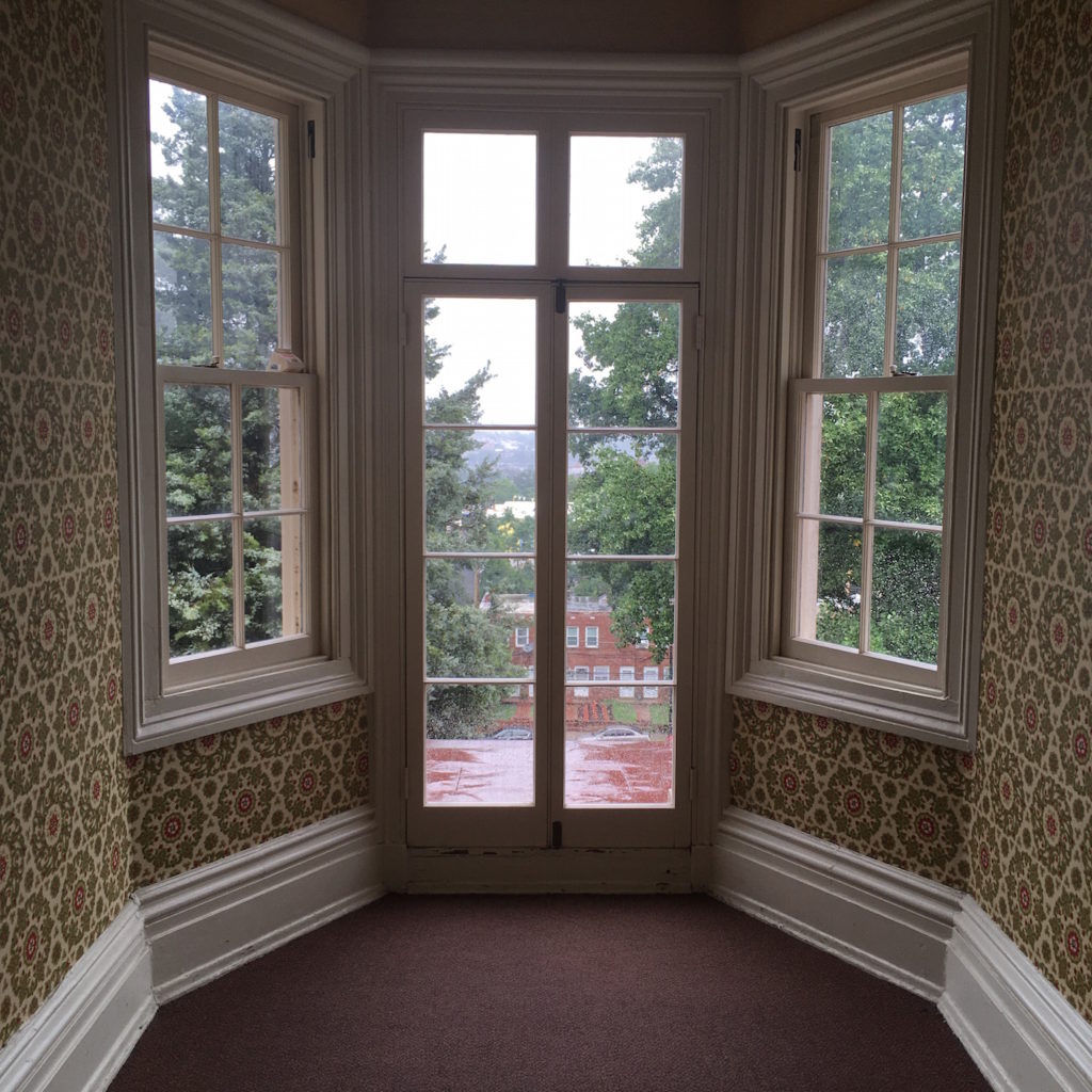 Frederick Douglass House - Upstairs windows