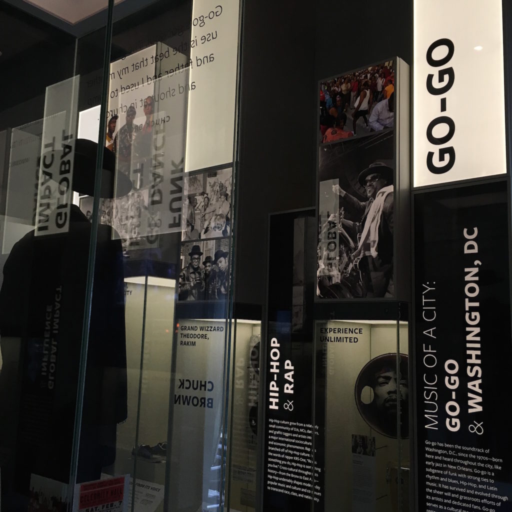 Museum of African American History and Culture - Go-Go exhibit