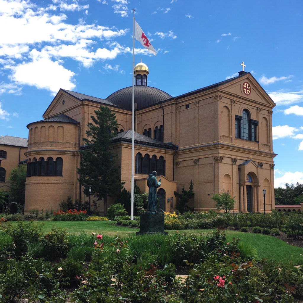 Franciscan Monastery - exterior of church