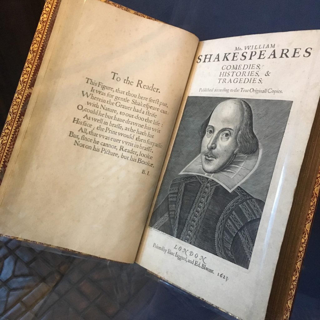 Folger Shakespeare Library - First Folio