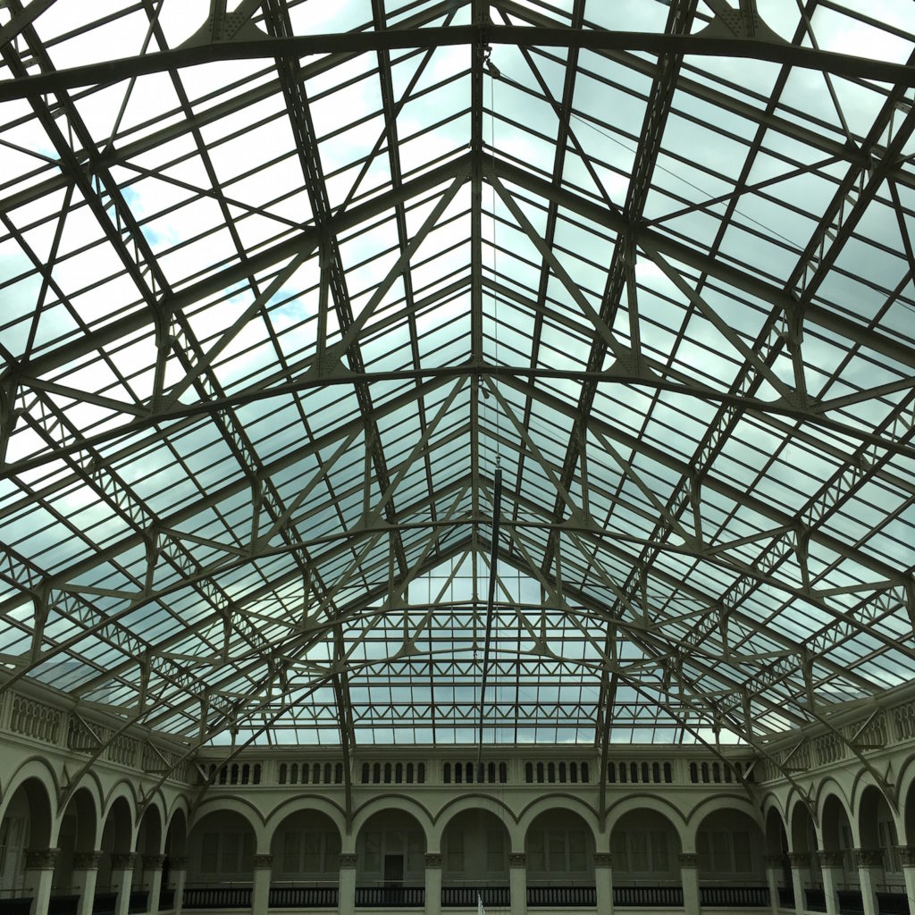 Old Post Office Tower - glass ceiling