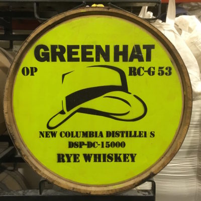 New Columbia Distillers - Barrels of rye whiskey