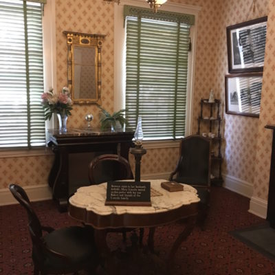 Petersen House - Parlor where Mary Todd Lincoln waited after he was shot