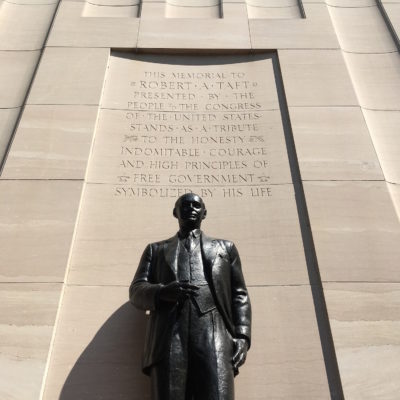 Robert A Taft Memorial - Statue of Robert