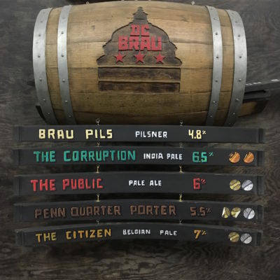 DC Brau - Beer list