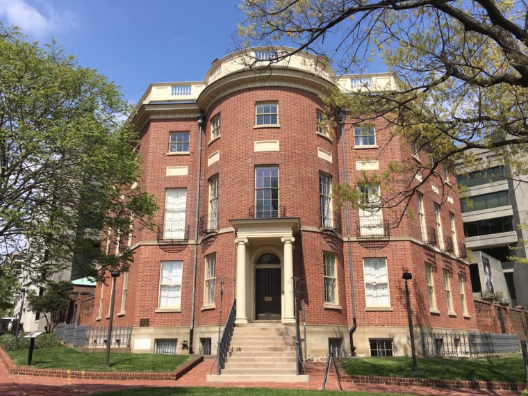 Octagon House - front of building