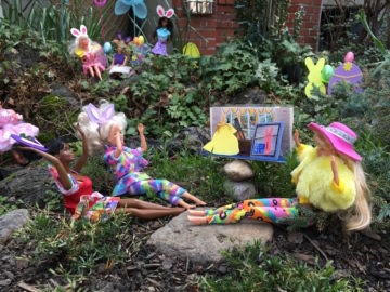 Barbie Pond - Easter Display
