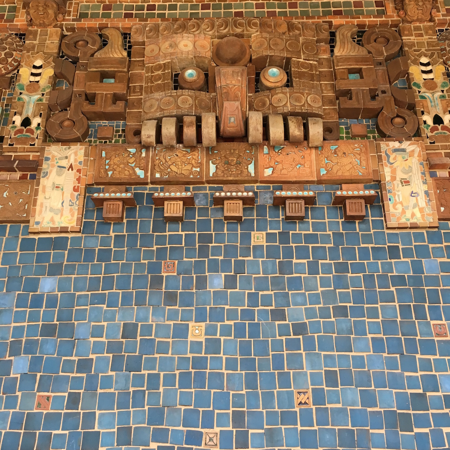 Art Museum of the Americas - mosaic tile