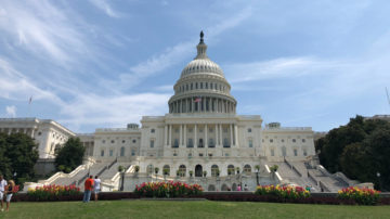 US Capitol Building from West Lawn