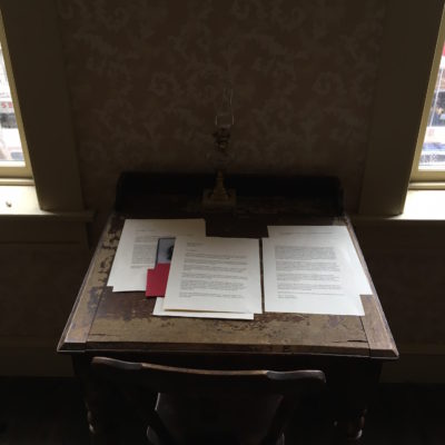 Clara Barton Missing Soldiers Office - Desk