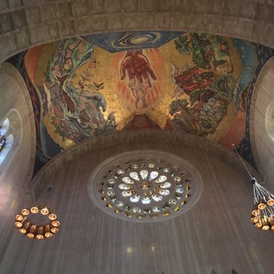Basilica of the National Shrine of the Immaculate Conception - East Transept Creation mosaic