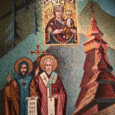 Basilica of the National Shrine of the Immaculate Conception - Mosaic in the Byzantine-Ruthenian Chapel