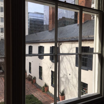 Decatur House - View of the slave quarters