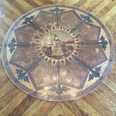 Decatur House - Wooden floor medallion