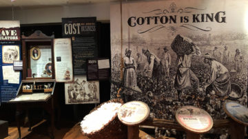 Freedom House Museum - Cotton display