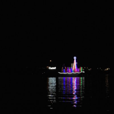 Holiday Boat Parade of Lights - Coexist Boat