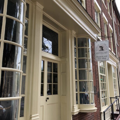 Stabler-Leadbeater Apothecary Museum - museum entrance