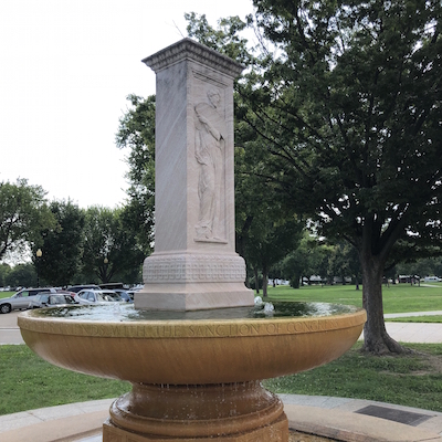Butt-Millet Memorial Fountain - Fine Arts Sculpture