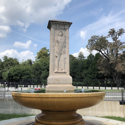Butt-Millet Memorial Fountain - Military Valor Sculpture