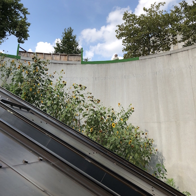 HIV AIDS Caregivers Memorial - Poetry engraved in wall of Dupont Metro exit