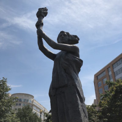 Victims of Communism Memorial - Close-up