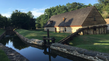 George Washington's Distillery and Gristmill - Distillery and canal