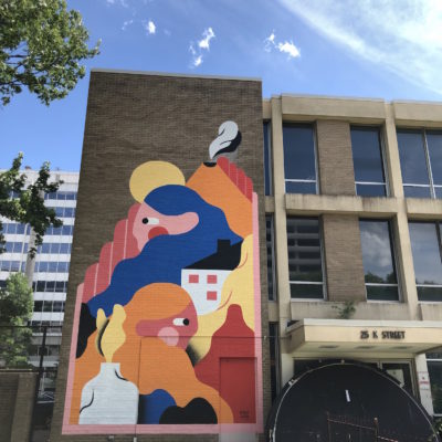 POW WOW DC - 2019 Mural by Hanna Soderholm