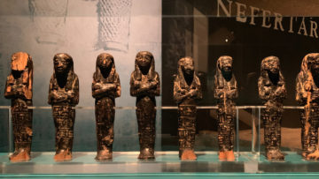 National Geographic Museum - Shabtis around Nefertari's sarcophagus