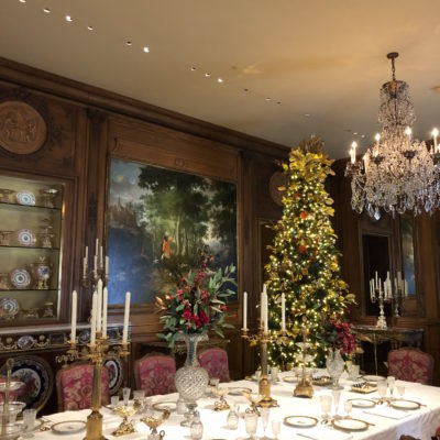 Russian Winter Festival - Hillwood Estate dining room