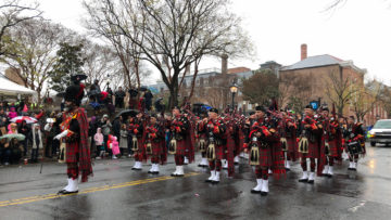 Scottish Christmas Walk Parade - Bagpipers