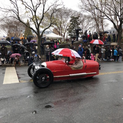 Scottish Christmas Walk Parade - Classic car