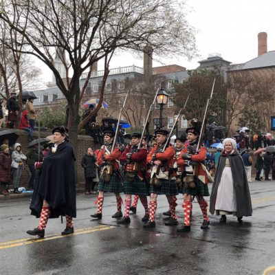 Scottish Christmas Walk Parade - Colonial Regiment