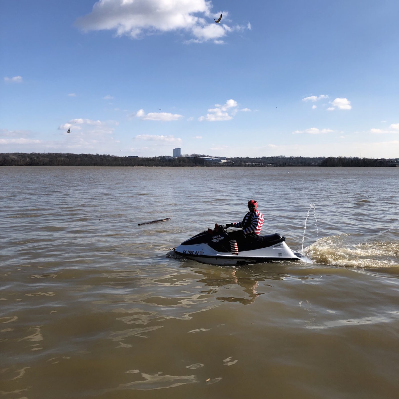 Waterskiing Santa Adventures in DC